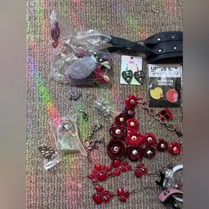 Jewelry Set lot earrings bracelet necklaces pins
